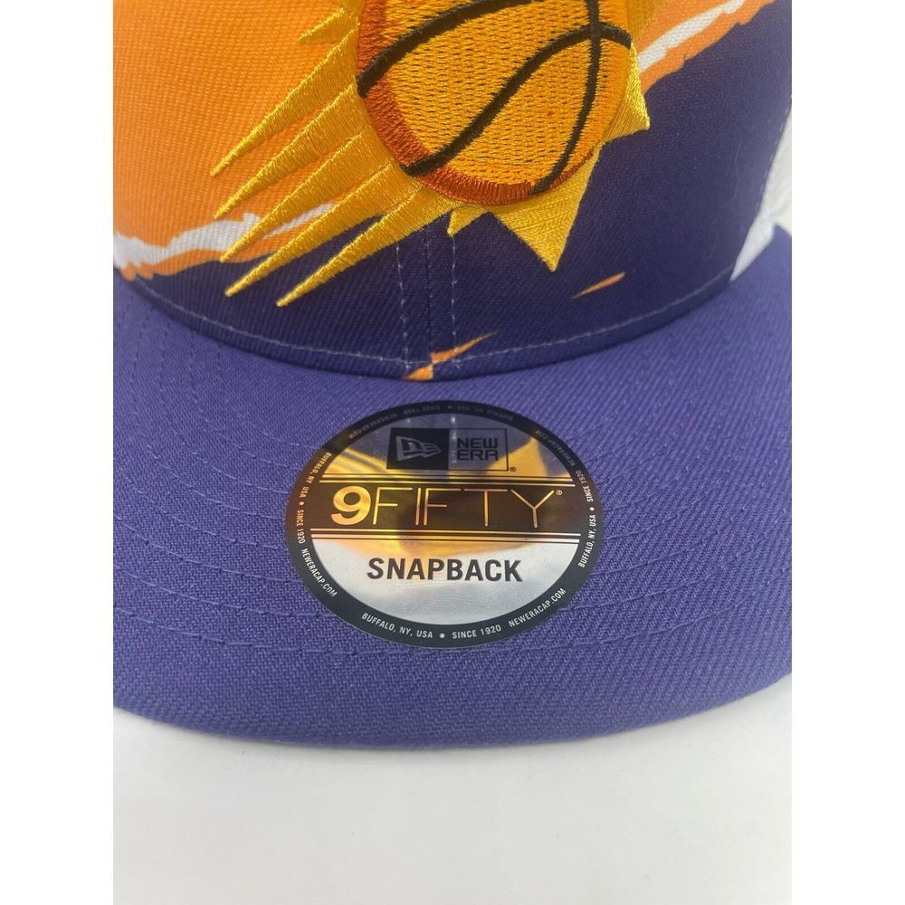 Phoenix Suns New Era Tear 9FIFTY Trucker Snapback NBA Hat Cap Adjustable NEW - Picture 4 of 5